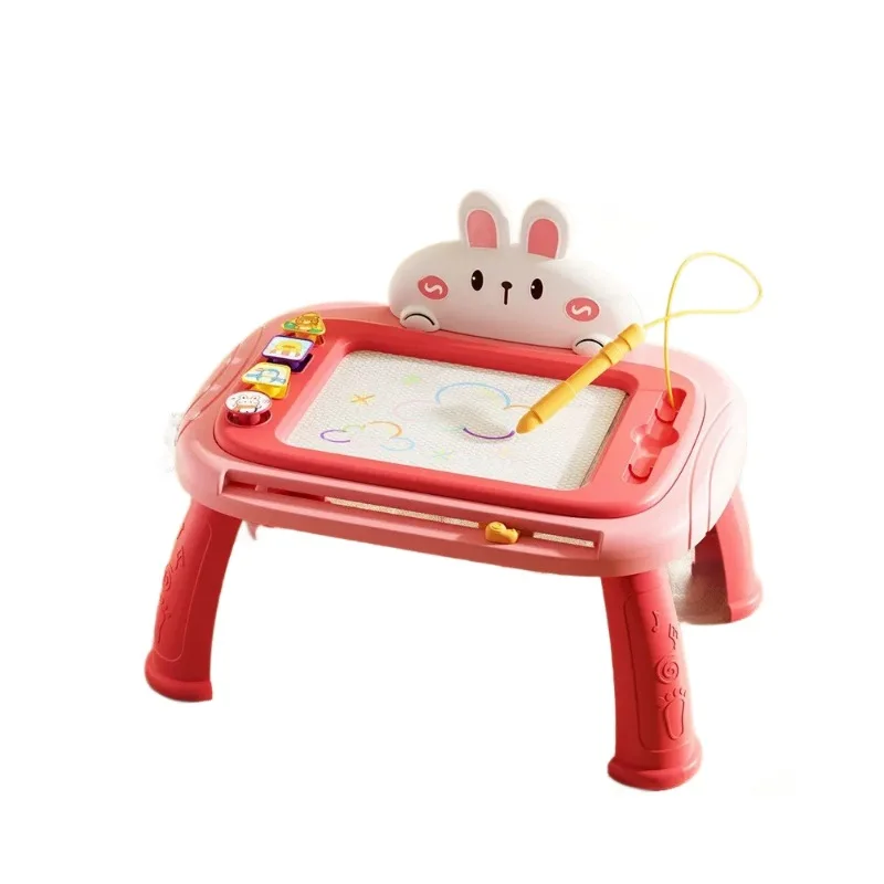 Brinquedo de Quadro Magnético para Desenho Infantil, Quadro de Desenho e Escrita Apagável, Mesa de Pintura Colorida, Brinquedo de Aprendizagem Precoce