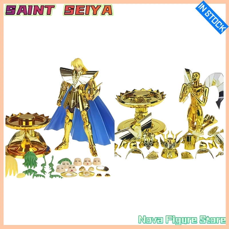 En Stock: Figura de Acción Saint Seiya Reissue Saint Cloth Myth EX, Caballero de Oro Virgo Shaka, Color Común, Juguetes Coleccionables, Regalos