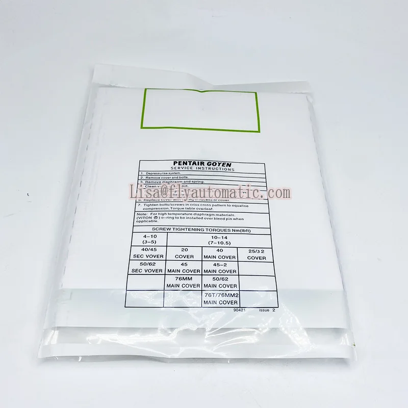 K5004 (M1638A) عدة غشاء دي ريبارزوني لكل CA50T RCA50T CA62T RCA62T كوليتور دي بولفيري غشاء NBR