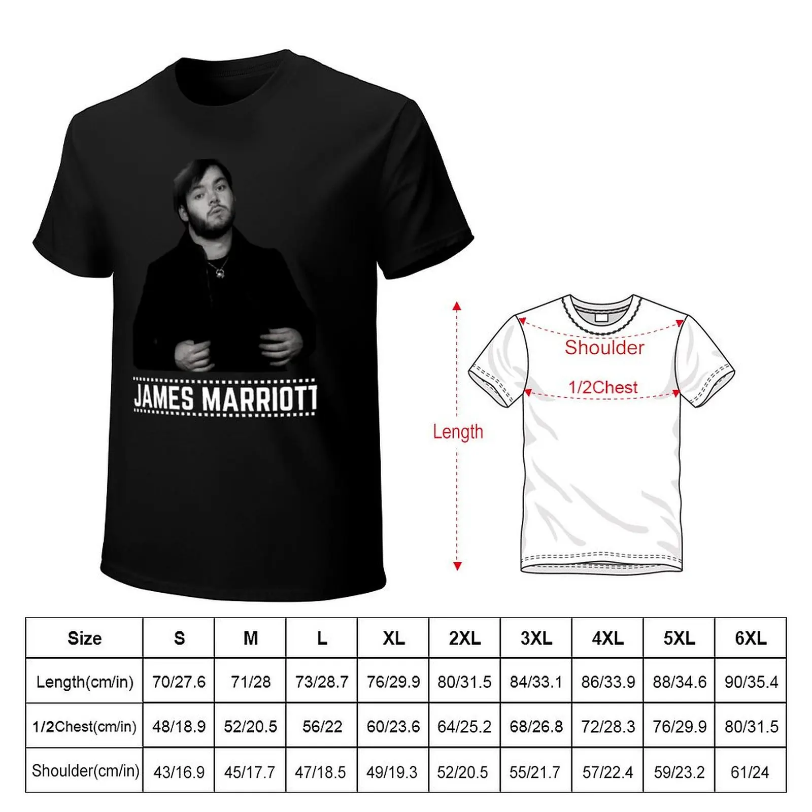 James Marriott T-Shirt t shirt man cotton T-Shirt