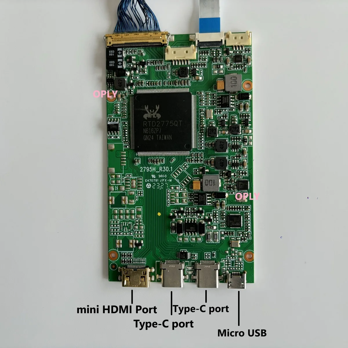 EDP 4K controller board Type-C for ATNA56WR01 ATNA56WR06 15.6