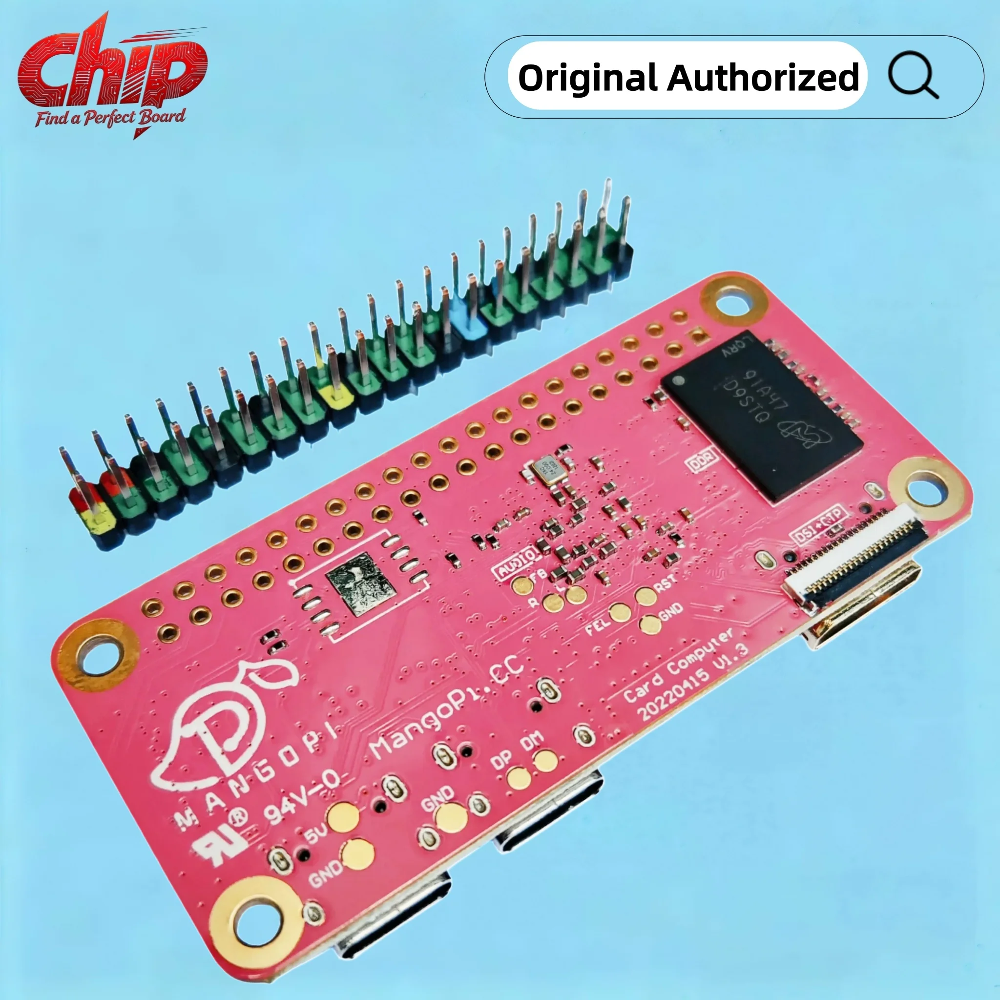 MangoPi MQ Pro 512MB Allwinner D1 V1.4a SBC Board Domestic RISCV Art Mango Pi Compatible Development Board