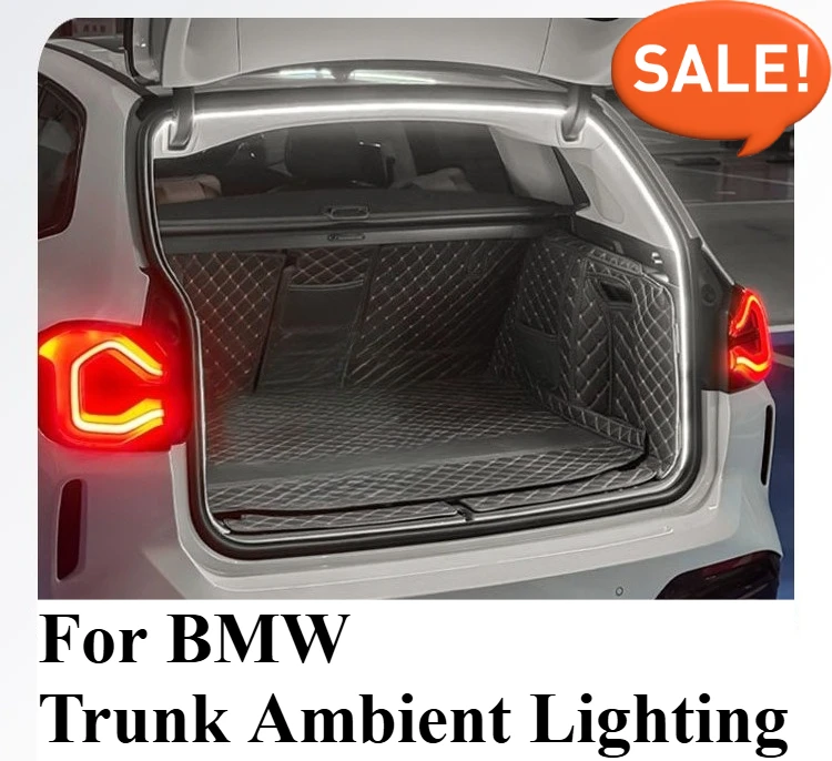 

Окружающее освещение багажника, освещение багажника, лампы и полосы освещения без повреждений для BMW X1 X2 X3 X5 X6 X7 iX1 iX2 ix3