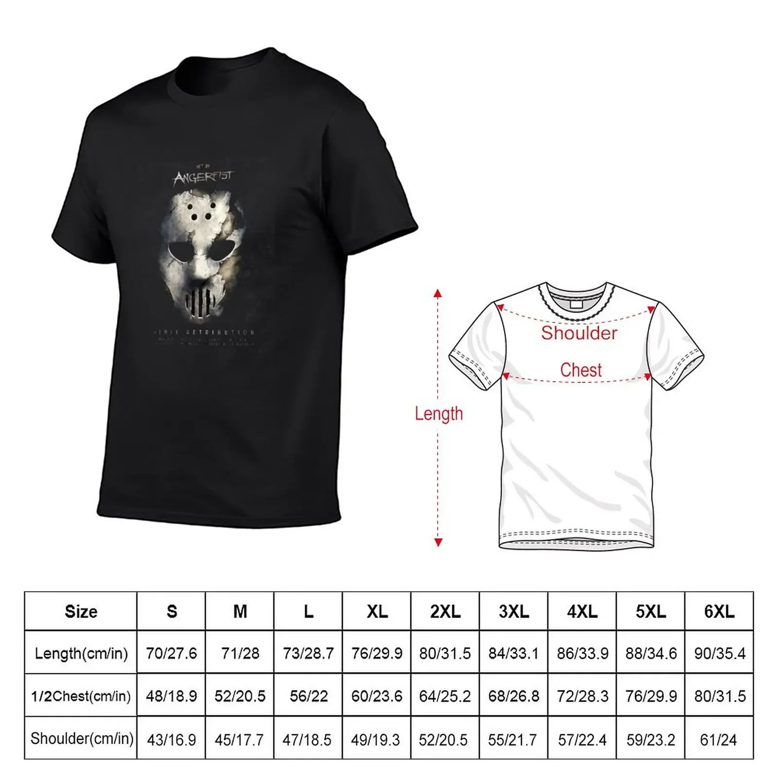 angerfist T-Shirt customized t shirts blank t shirts mens big and tall t shirts