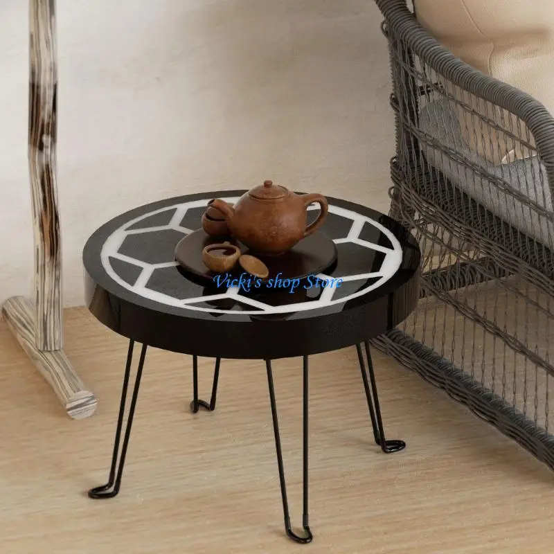 C1FC Home Decoration Crafting Silicone Mold for Resin Tabletops Unique Patterns