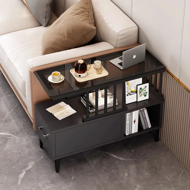 

Storage Modern Side Table Nordic Trendy Delicacy Unique Sofa Side Table Space Saving Mesas De Centro Sala Home Furniture