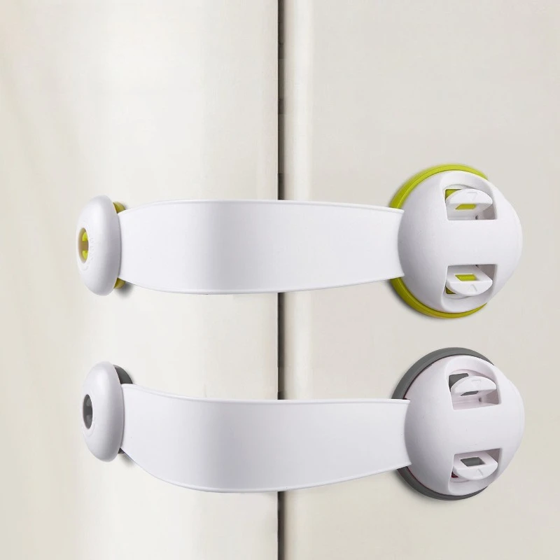 3/5/10 Stück Kindersichere Baby-Sicherheitsschlösser für Schränke & Schubladen Selbstklebende Toiletten-Schrank-Schlösser Kindersicherheits-Schutzriegel – Detail 2
