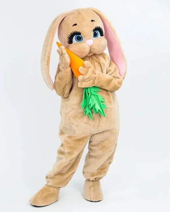 

Blue Tailcoat Long Ears Rabbit Mascot Costume Cosplay Holiday Celebration Fancy Dress Christmas Party Cartoon Doll Clothes