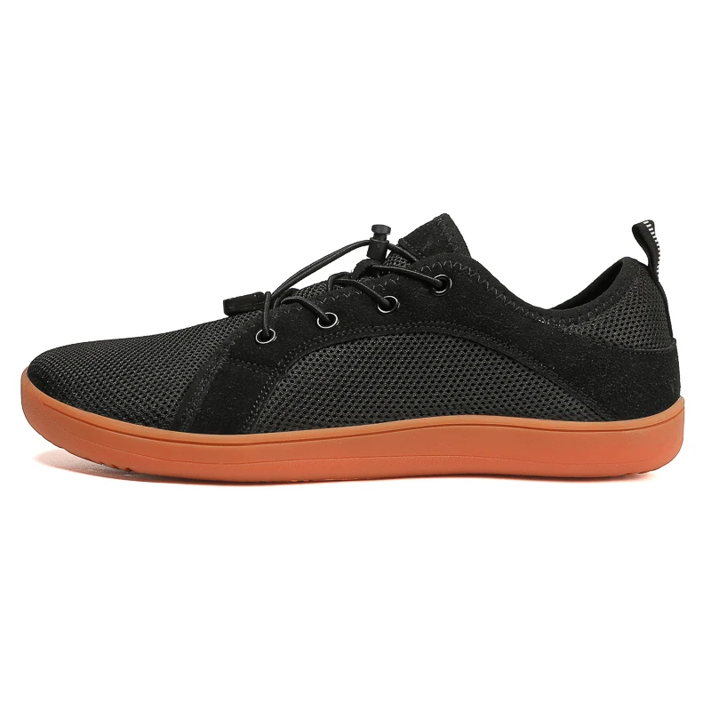 Zapatillas de deporte Unisex con punta ancha para hombre y mujer, zapatos informales de malla de verano para hombre, calzado deportivo plano, tenis de entrenamiento transpirable