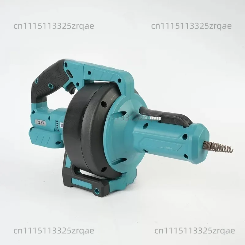 Lithium battery pipe dredging machine new household portable kitchen sewer pipe floor drain toilet blockage dredging