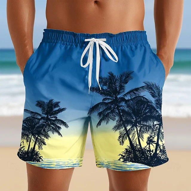 

Men's 3D Printed Shorts Casual Loose Beach Shorts Summer Fashion Graphic Short Pants Male Streetwear Breathable Bottoms