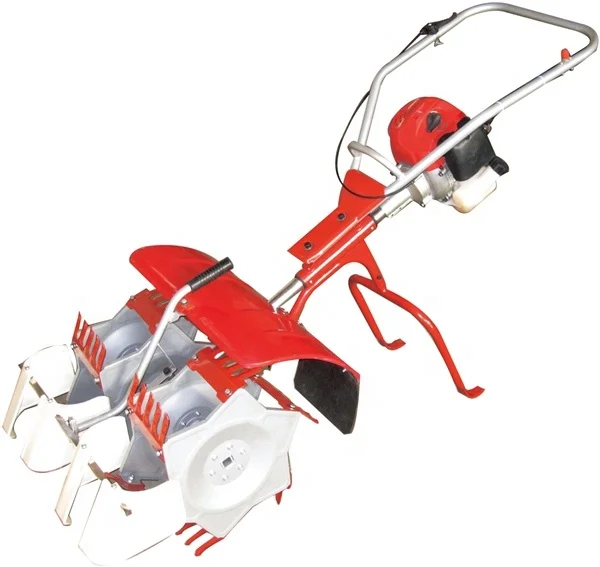 Gasoline engine power tiller weeder/rice weeder/paddy field weeding machine