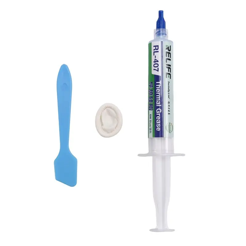 RELIFE RL-407 Thermal Silica CPU Cooling Paste CPU Electronic Components Cooling General Thermal Silicone Silicone Paste-AA26