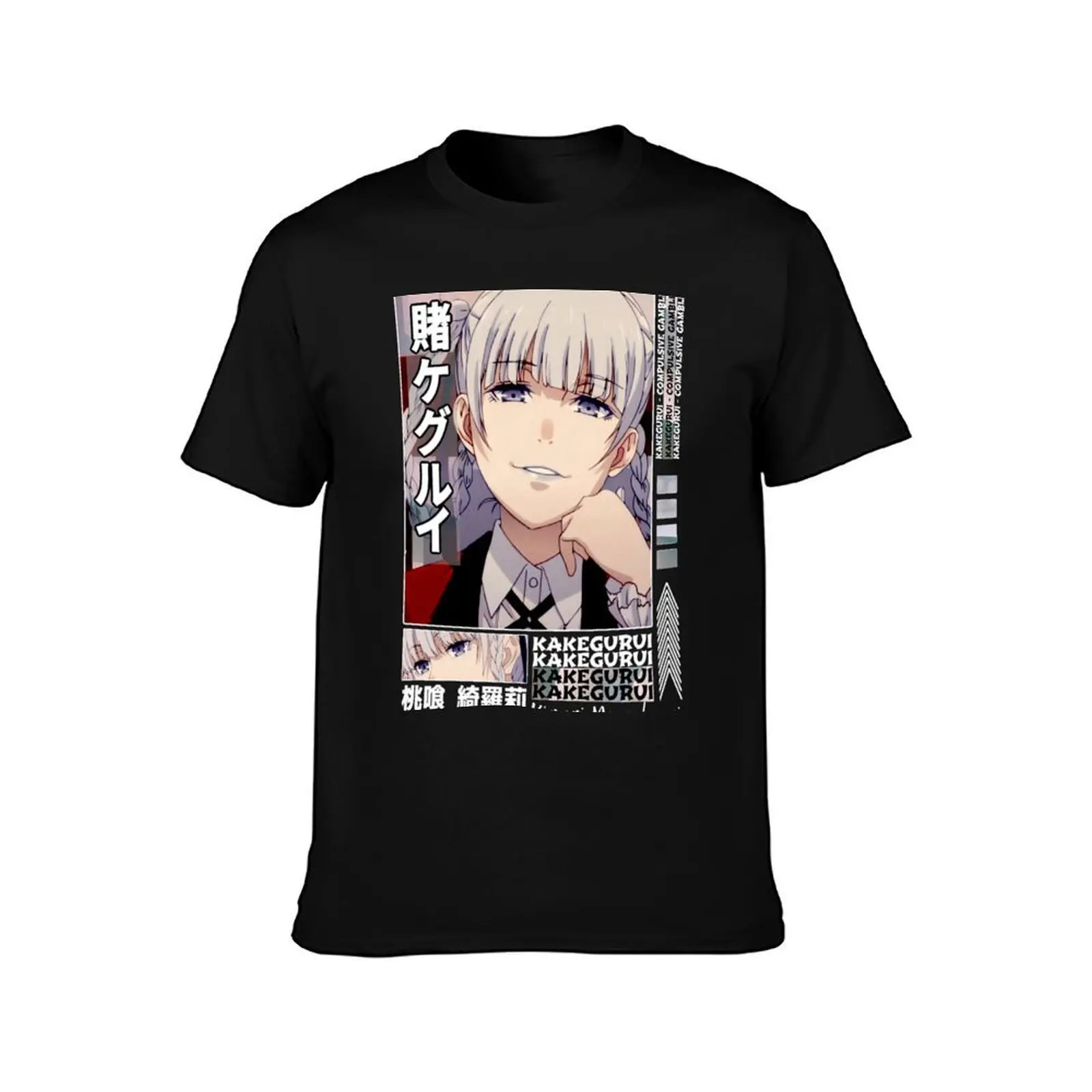 Kirari Momobami Kakegurui - Compulsive Gambler T-Shirt Casual Daily Graphic Tee T-Shirt