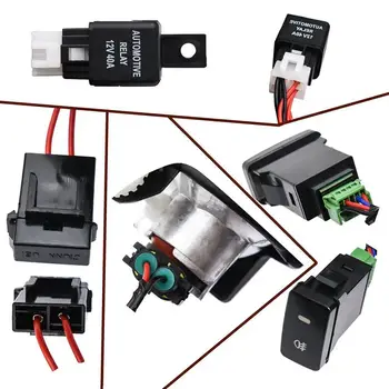 2 ks/sada auto LED předních mlhových světel, nárazníků, mlhových světel s kabelovým svazkem pro Toyota AVANZA 2015 2016 2017 2018 autopříslušenství 8 nejlepší prodej univerzální mlhová světla do nárazníku auta - №8