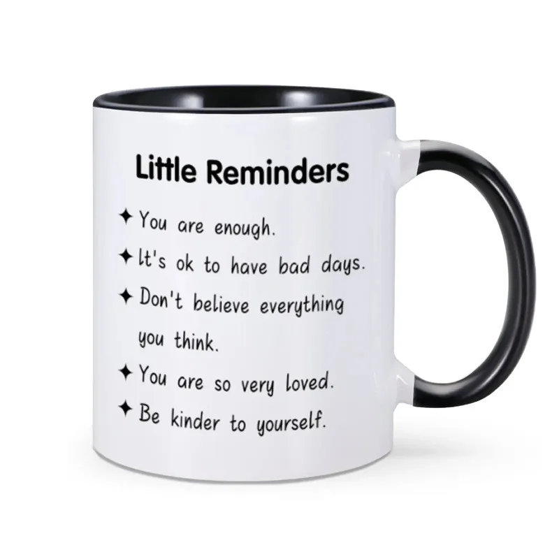 New Thank You Gift Creative Coffee Cup Printing Heat Transfer Ceramic Mug Multicolor Mug