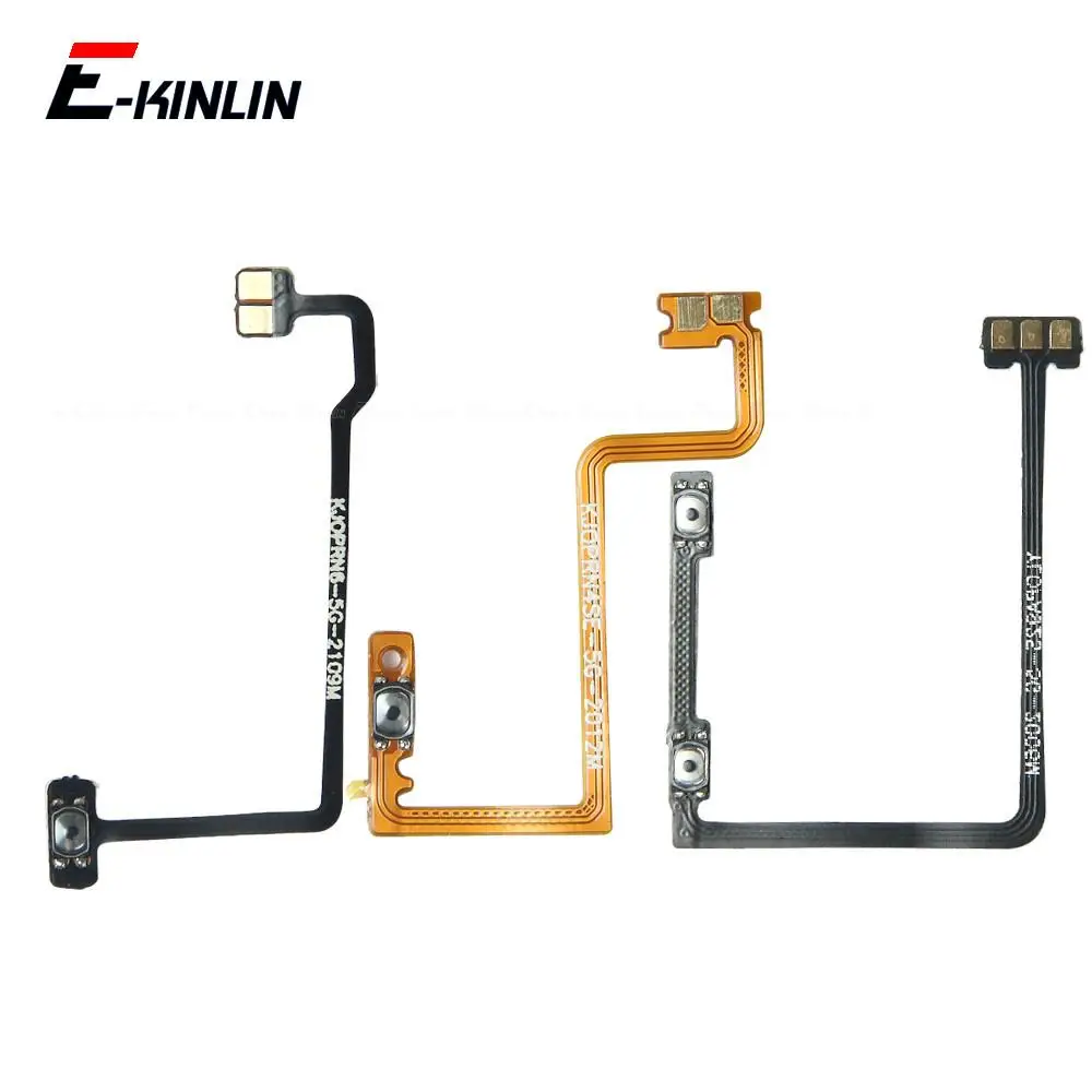 Switch Power ON OFF Key Mute Silent Volume Button Ribbon Flex Cable For OPPO Reno4 SE Z Reno5 4G Reno6 Pro 5G