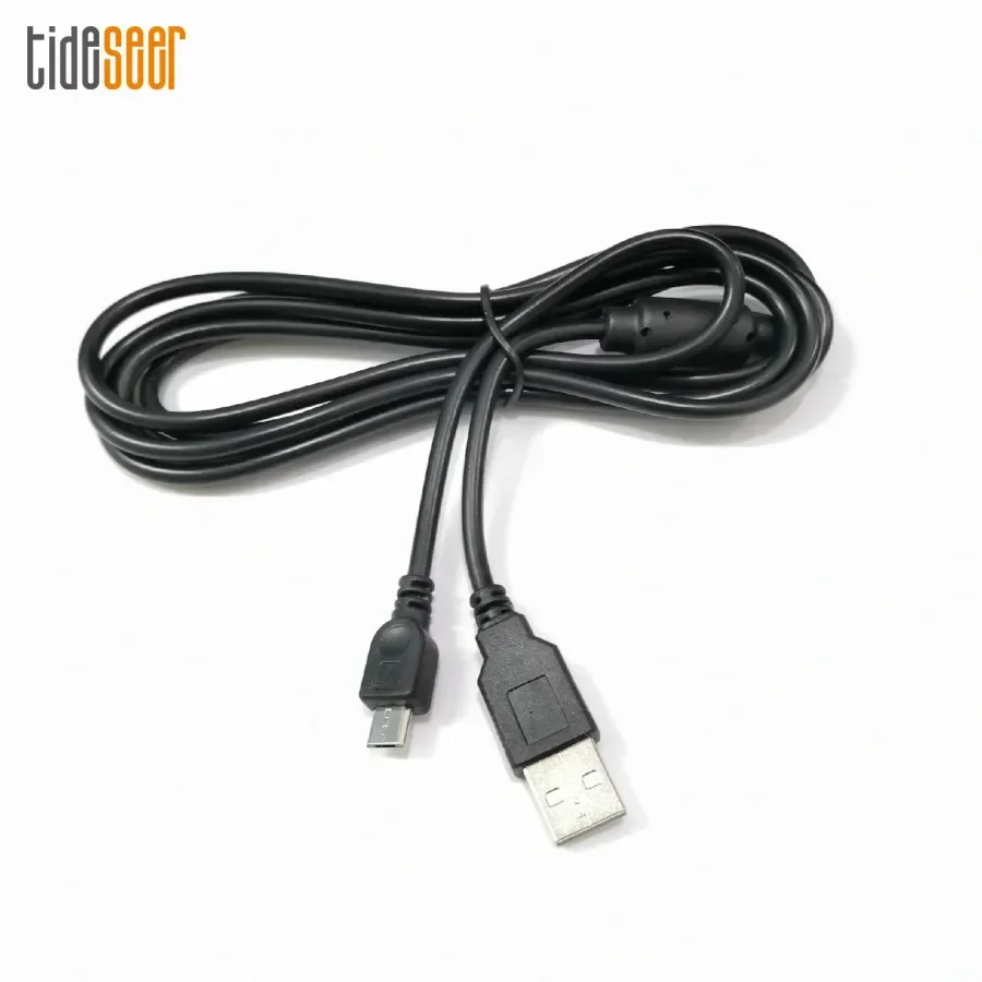 200pcs 1.8m Micro USB Charger Cable Play Charging Cord Line For Sony PlayStation PS4 4 for Xbox One Wireless Controller Cables