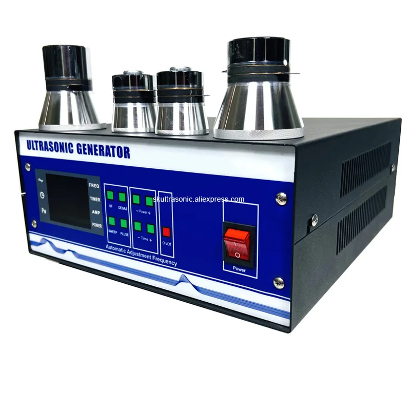 28khz 40khz 2000W Ultrasonic Tank Generator For Industrial Printhead DPF Block Parts Automotive Engine Cleaning Machine