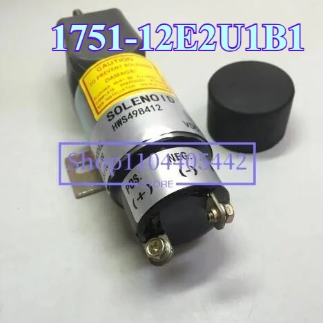 

1751-12E2U1B1 Excavator Parts Diesel Fuel Shut Off Solenoid Valve SA-4984-12 77402 for S40 S45 S60 S65 Shutdown Stop Solenoid