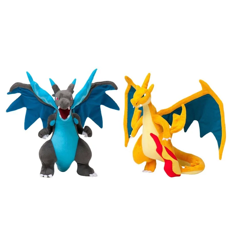 

25cm Charizard XY Plush Doll Toys Mega Black Dragon Soft PokéMon Stuffed Animal Game Anime Peripheral Collection Doll Toys