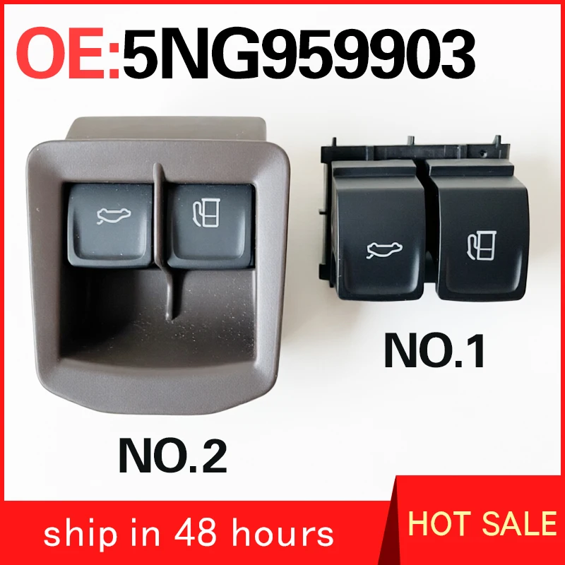 5NG959903 for Volkswagen Tiguan Trunk switch button of automobile fuel tank trunk combination switch 5NG 959 903