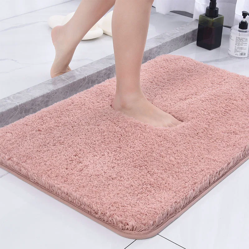 

Впитывающий нескользящий коврик для ванной комнаты, быстросохнущий коврик для туалета, прямоугольный ковер для дома, кухонный коврик, коврик для гостиной