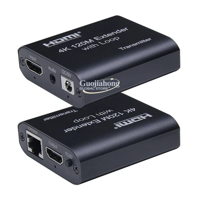 

Cross-border 4K 120M Extender high definition Extender with loop cable to