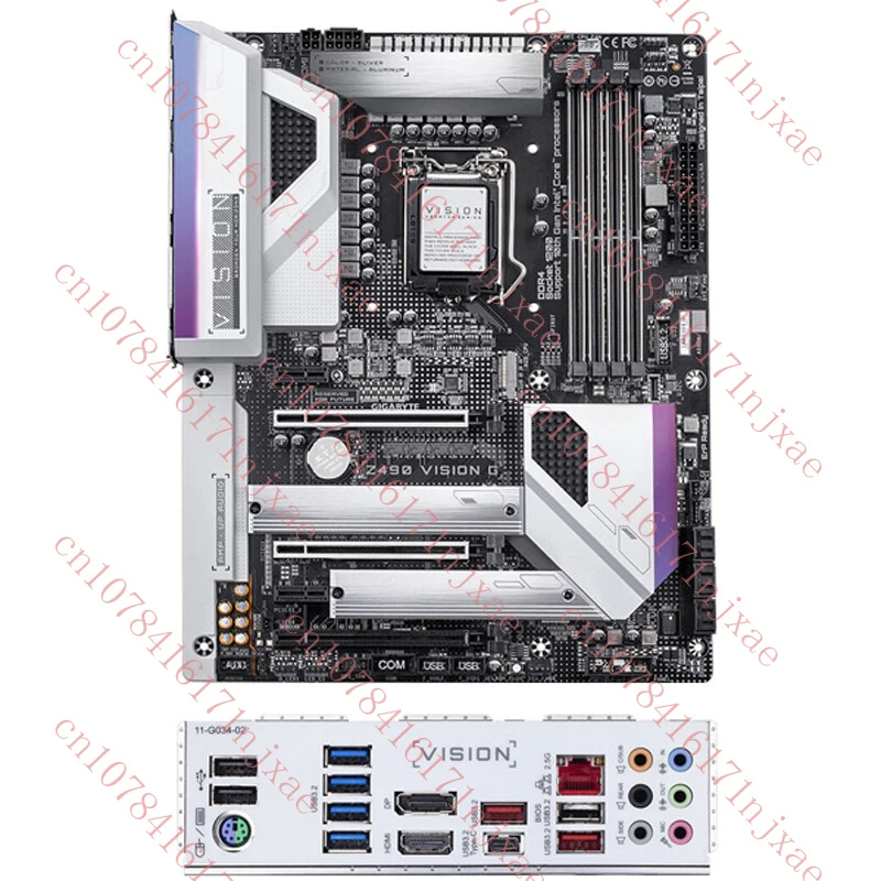 

Для материнской платы Gigabyte Z490 VISION G LGA1200 DDR4 ATX, 100% тестовая работа.