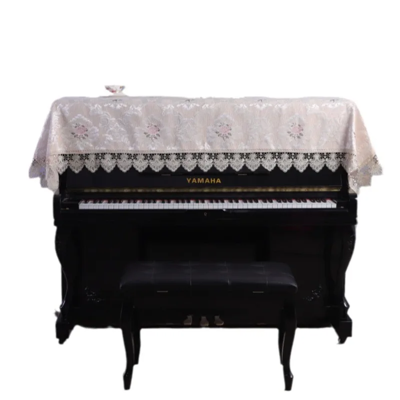 

Чехол для фортепиано в европейском стиле, кружевной чехол для фортепиано, простой современный чехол для обувного шкафа, пылезащитный чехол для мебели, универсальный чехол, ткань