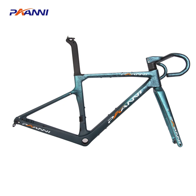 carbon road frameset tsunami frame carbon road disc frameset paanni Factory Customized Bicycle components Bicycle framesets