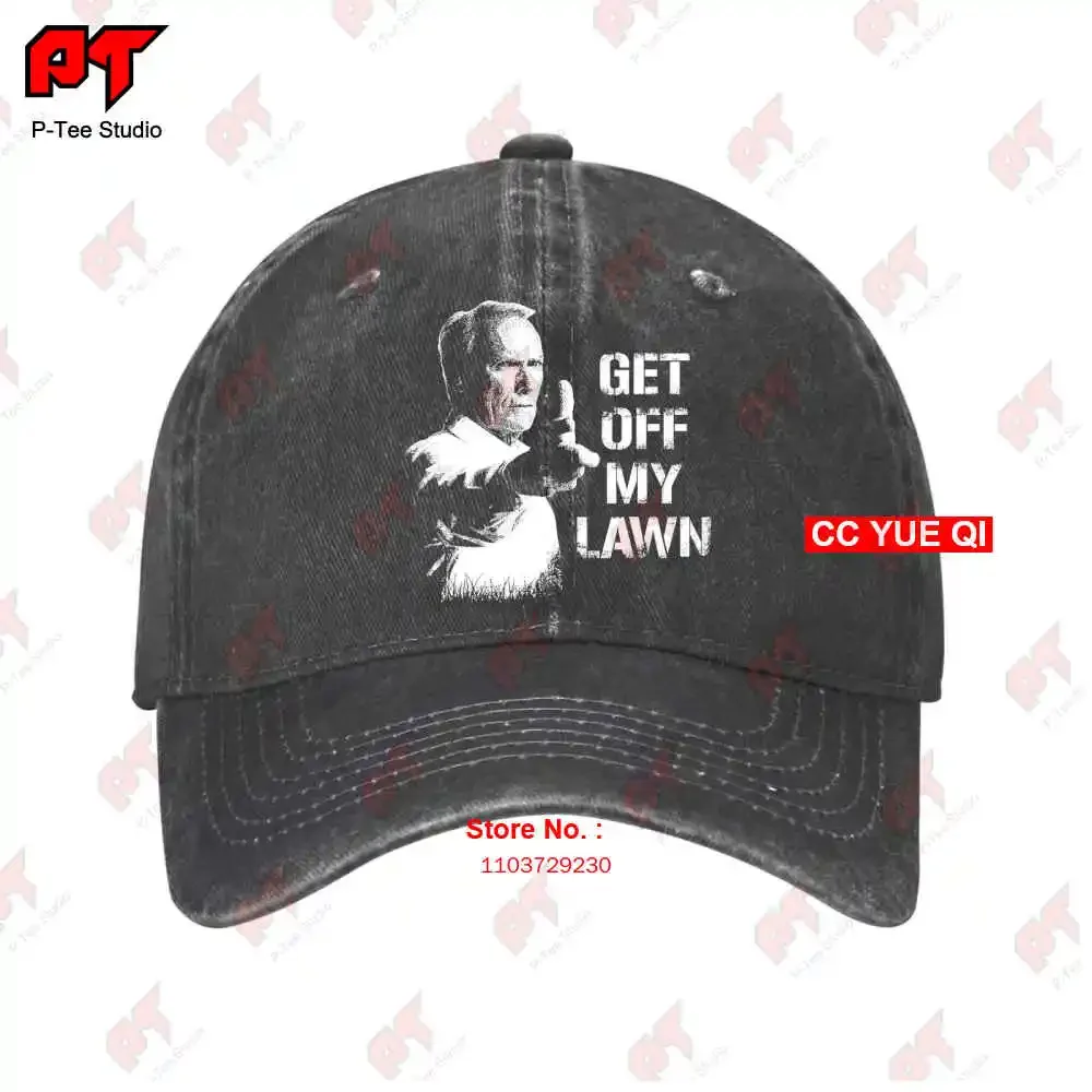 Get Off My Lawn I Love My Lawn Baseball Caps Truck Cap SN5B