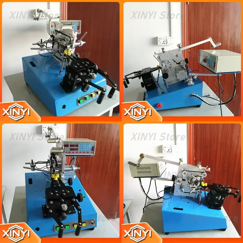 Magnetic Core Ring-Type Band Winding Machine Side-Sliding Ring Machine for Ring Transformer and Inductor Winding Customized