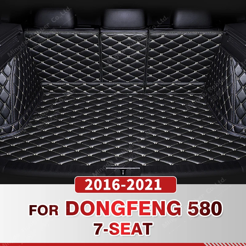 

Full Coverage Trunk Mat For Dongfeng Scenery 580 7-Seat 2016-2021 20 19 18 17 Car Boot Cover Pad Interior Protector Accessories