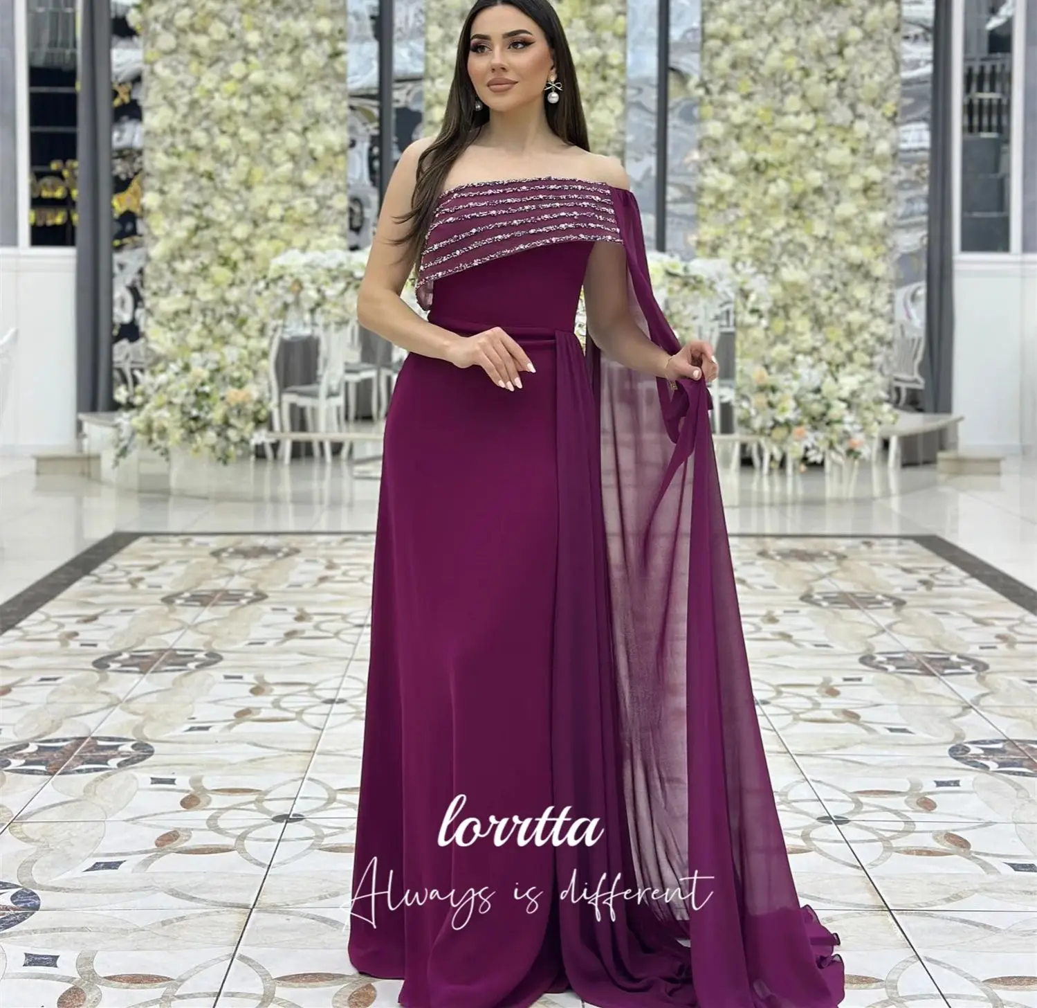 Loretta Maßgeschneidertes Kleid für besondere Anlässe, Abendkleider, Ballkleider, Hochzeits-Partykleid, elegante Partykleider فسات Cosa •Мة
