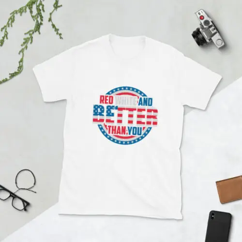 Red White And Better, Thank You Short-Sleeve Unisex T-Shirt