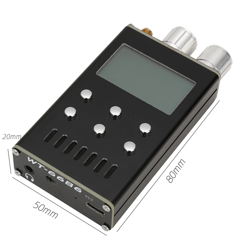 Imagem -03 - Receptor Mini Full Band Rádio fm lw mw sw Tef6686 Novo