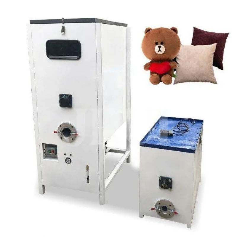 ZSCM400 Multifunctional Cotton Filling Machine 220V Pillow Cushion Filler Teddy Bear Soft Toy Vertical Stuffing Making Equipment