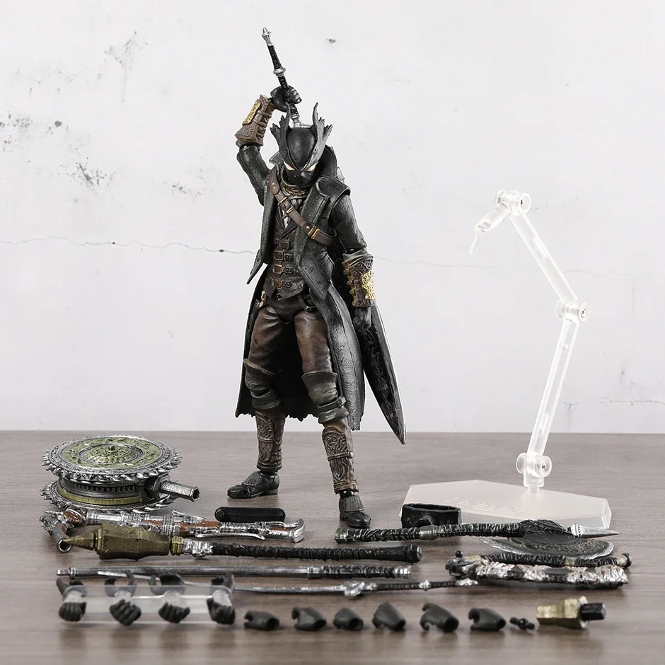 

16cm Bloodborne Hunter Figma 367-DX Action Figure Model Toys Creative Present Collection Decor Doll