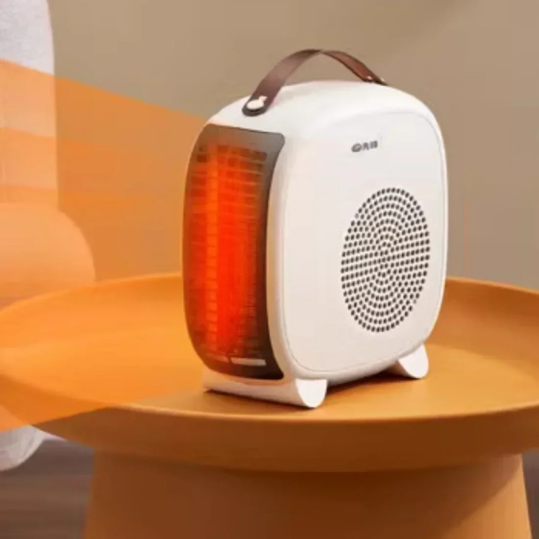 Small household heater new dormitory office heater electric heater winter bedroom hot air fan desktop power off protection