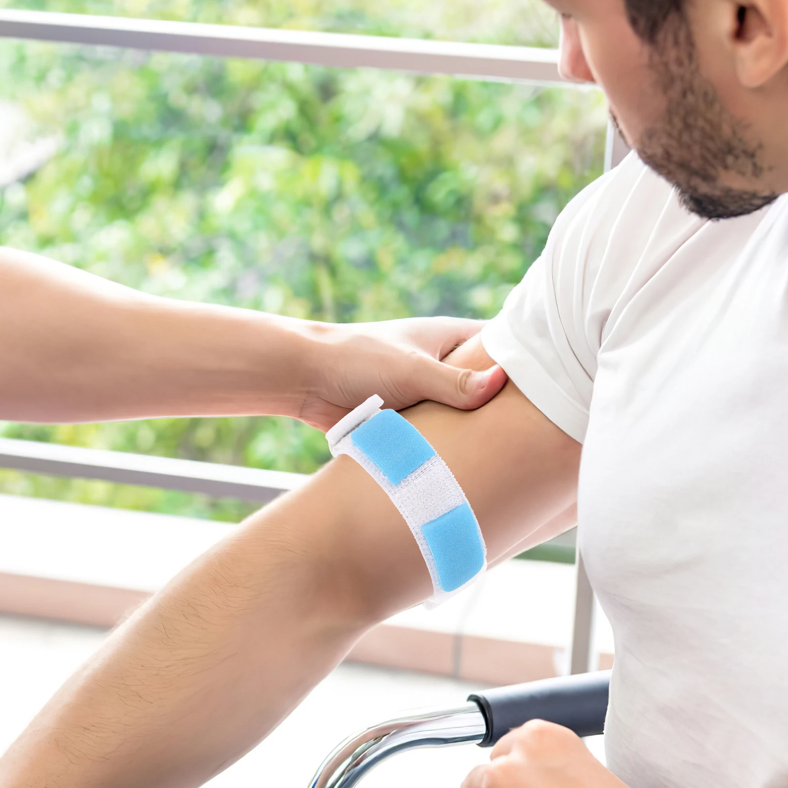 

2 шт. премиум-наклейки для фиксации катетера, водонепроницаемые держатели для катетера на ногу, надежное крепление для мочевого катетера, износостойкие, медицинские