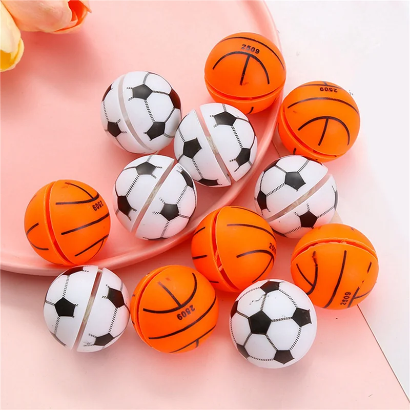 Hot-40X fútbol baloncesto tema Yo Yo pelotas regalo de fiesta niños fiesta de cumpleaños rellenos de piñata premios escolares bolsa de regalos