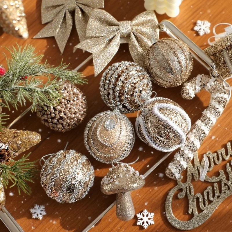 Christbaumschmuckanhänger, DIY, leichter Luxus, Weihnachtsdekoration, geeignet für die Weihnachtsdekoration im Urlaub
