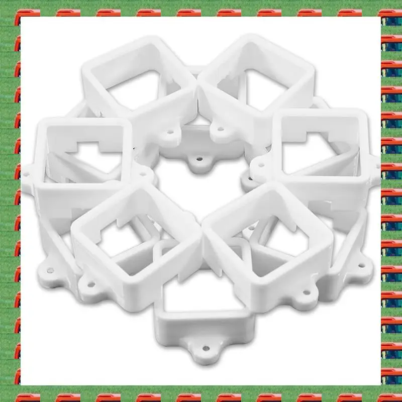 

ABMO 72 шт. зажимы для уличных фонарей Govee, монтажные кронштейны для Govee (версия Non-Pro H705) Удлинитель уличных светодиодных фонарей