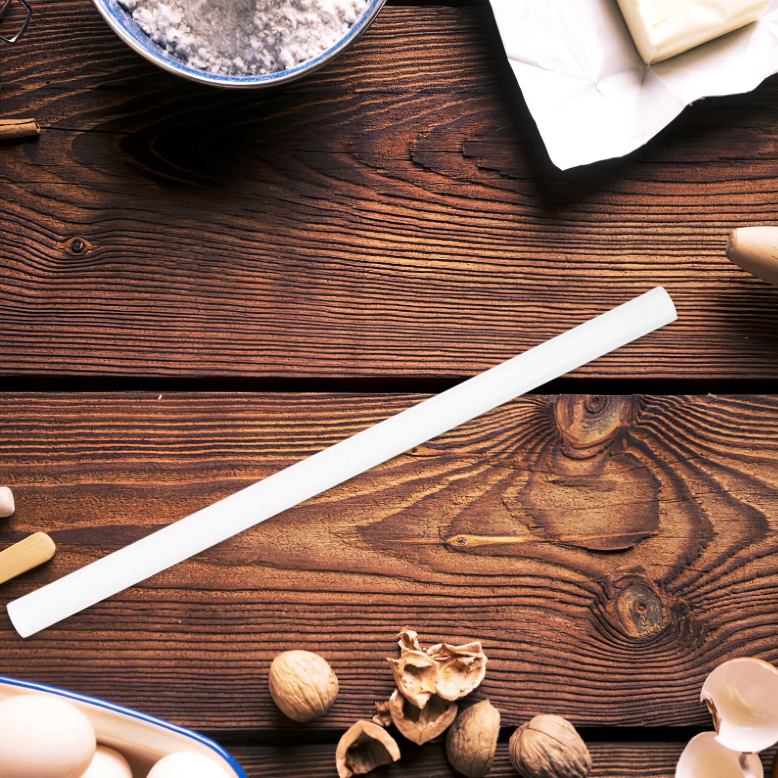 

25pcs Cake Dowels Straws Plastic Reinforced Rods For Layered Fondant Cakes Stable Support Baking Decoration Tools Kitchen Bar