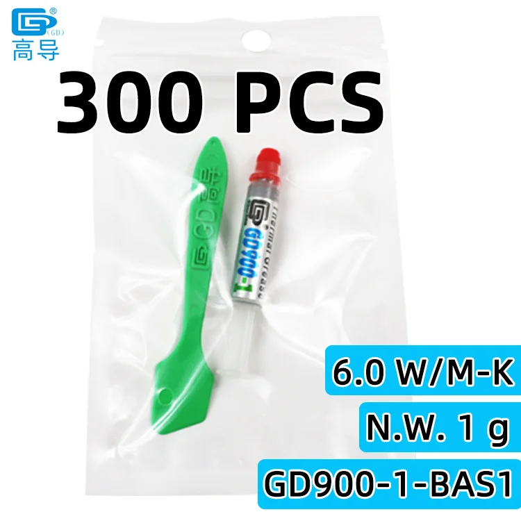 Nettogewicht 1/3/7/15/30/150/1000 Gram Grijs GD900-1 Thermisch geleidende vetpasta Gips Koellichaam Compound SSY ST BX CB CN