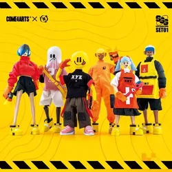 Come4arts Space Salvage Squad Series   Toys Doll Cute Anime Figure Desktop Ornaments Collection