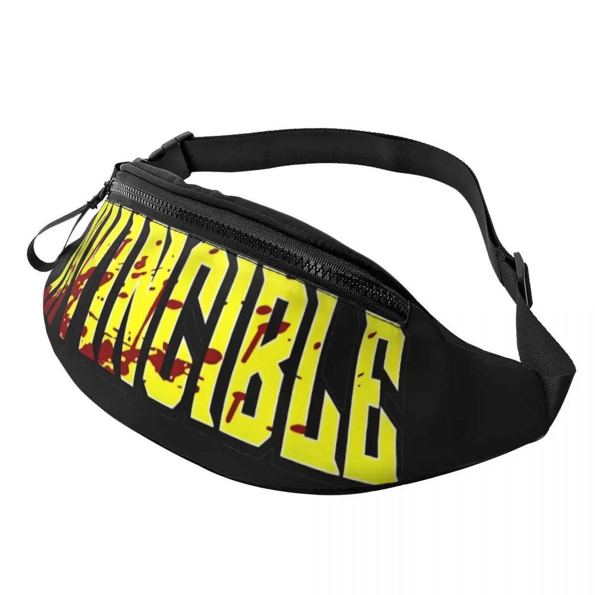 

Invincible - Blood Stained Waist Bag Accessories Men Women Trend Comic Heroes Funny Viltrim Fanny Pack