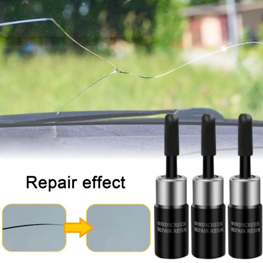 DIY Glass Repair Kit Car Windshield Repair Fluid Resin Car Windshield Scratch Repair Liquid For Fixing Chips Car Supplies