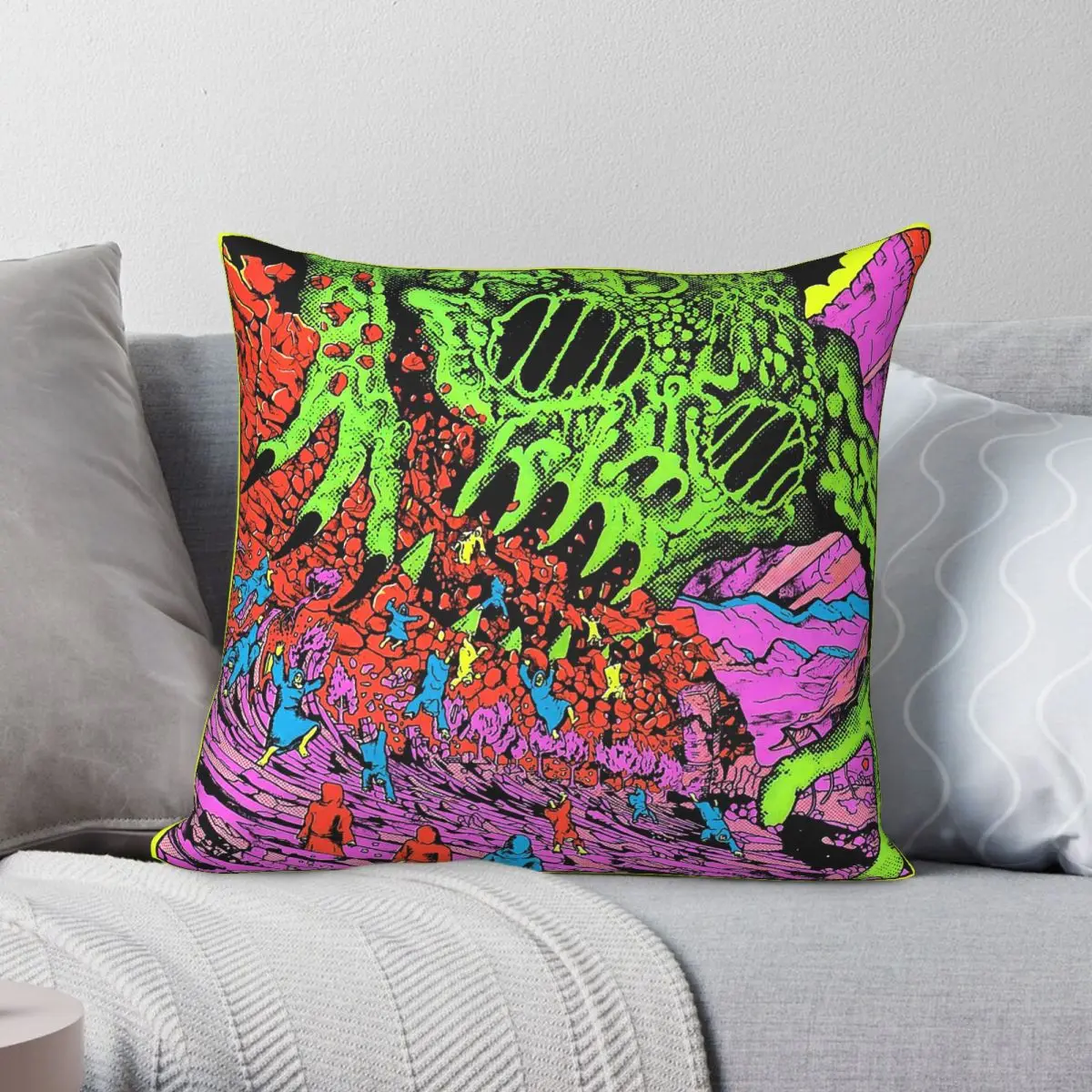 Live At Red Rocks '22 Album Square Pillowcase Polyester Linen Velvet Printed Decorative Throw Pillow Case Sofa Cushion Cover 18